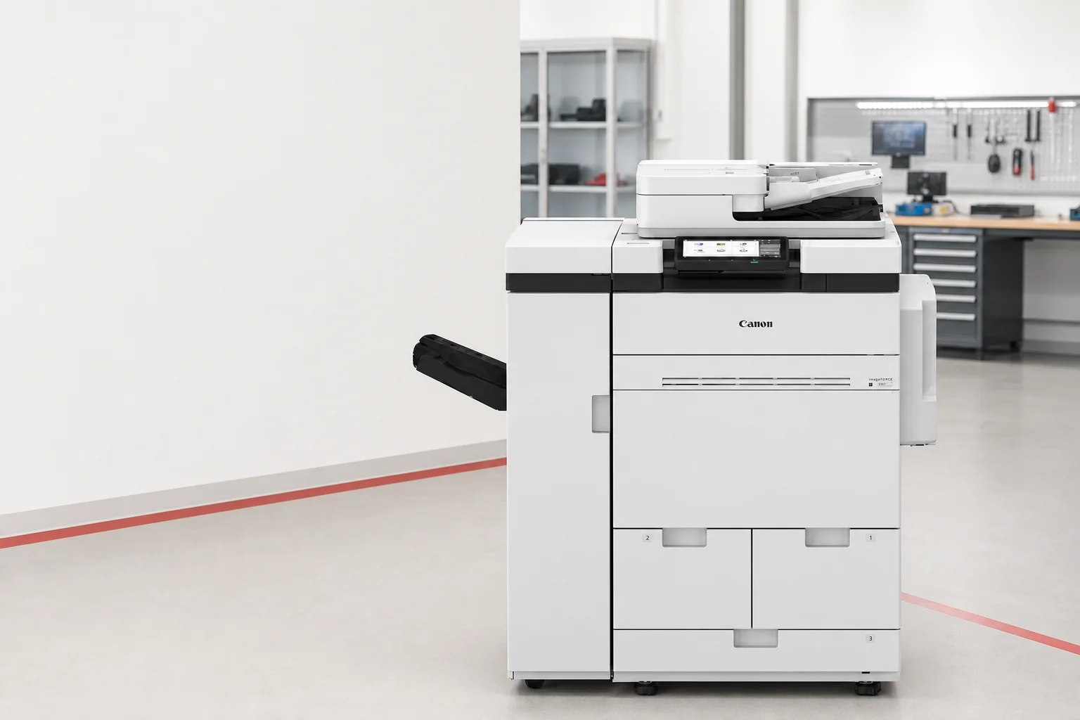 Canon yetkili servis çalışma ortamı